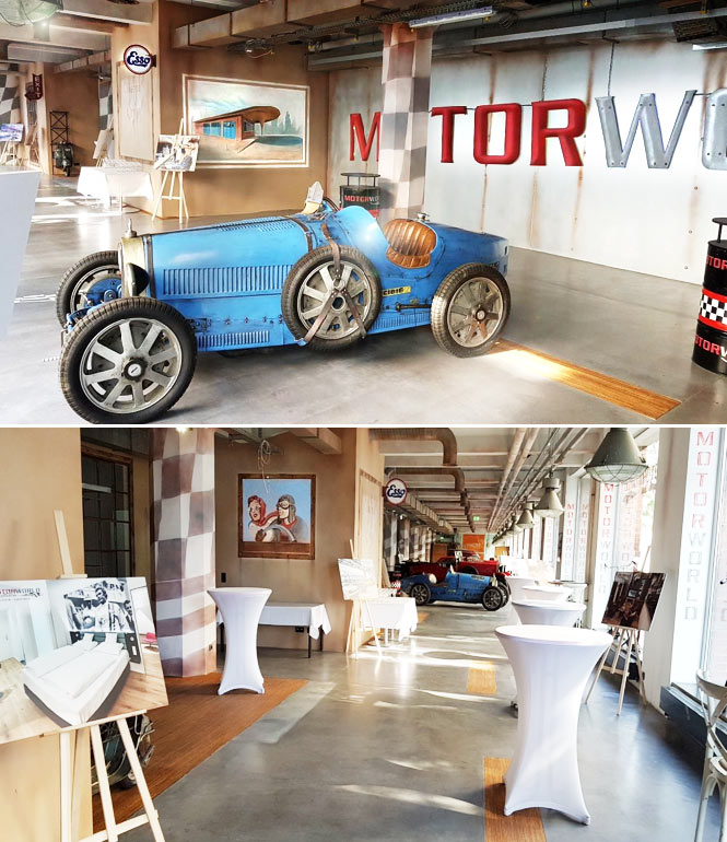 Showroom für Empfang / Catering